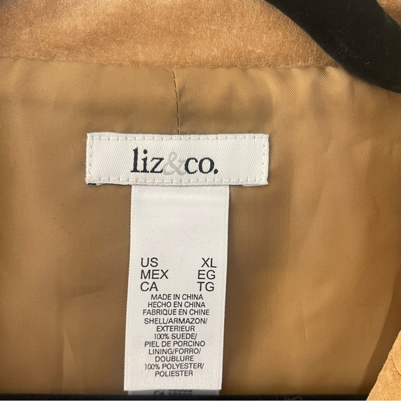 Liz & Co Suede Blazer / Jacket - Picture 2 of 7
